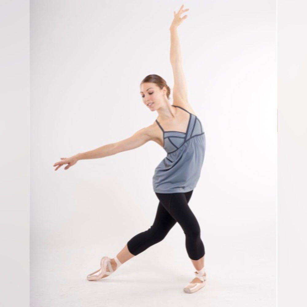 Lululemon Rehearsal  Blurred Grey Tank - Size 2